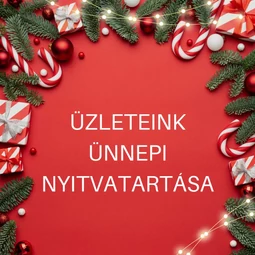 Ünnepi nyitvatartás