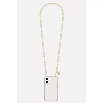 Como Milano telefonlánc CMMJ.002.PRL.02.00 120cm gyöngy fehér