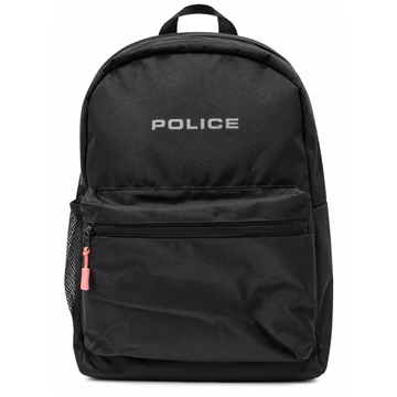 POLICE BŐR PT6463621_6-1 HÁTIZSÁK VINSON CASUAL BACKPACK BLACK