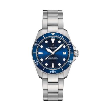 Certina DS ACTION Diver 38 mm Powermatic 80 Nivachron férfi karóra C032.807.11.041.00