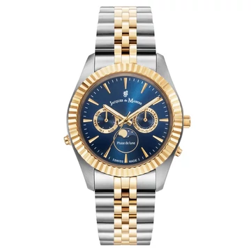 Jacques du Manoir Inspiration Moonphase bicolor férfi karóra JWG01604