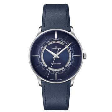 Junghans Meister Worldtimer férfi karóra 027/3010.02