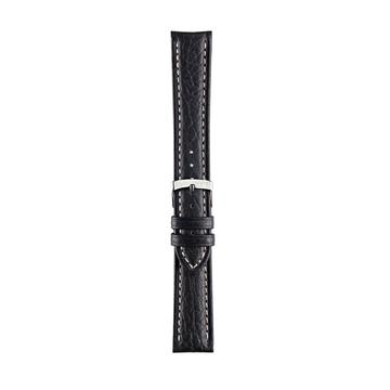 Morellato Kuga fekete valódi bőr óraszíj 22 mm A01U3689A38019CR22