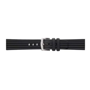 Morellato Brenta fekete szilikon óraszíj 22 mm A01U4025187019ST22