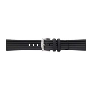 Morellato Brenta fekete szilikon óraszíj 20 mm A01U4025187019ST20