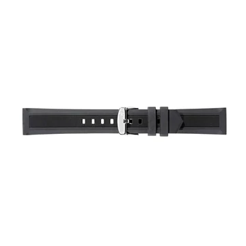 Morellato Acre fekete szilikon óraszíj 22 mm A01X4409187019CR22