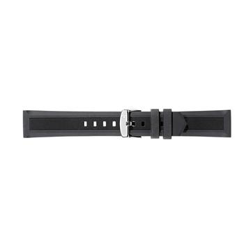 Morellato Acre fekete szilikon óraszíj 22 mm A01X4409187019CR22