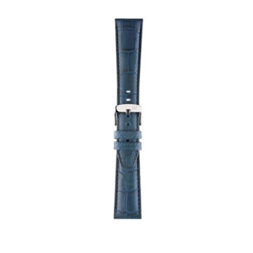 Morellato Soccer kék valódi bőr óraszíj 18 mm A01X4497B44062CR18