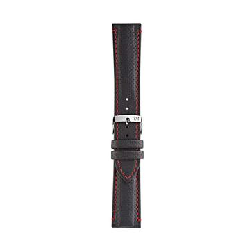 Morellato Race fekete valódi bőr óraszíj 22 mm A01X4909C18883CR22
