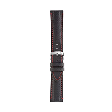 Morellato Race fekete valódi bőr óraszíj 24 mm A01X4909C18883CR24