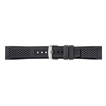 Morellato Sile fekete szilikon óraszíj 20 mm A01X4983187019CR20