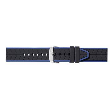 Morellato Sesia fekete szilikon óraszíj 22 mm A01X4985187862CR22