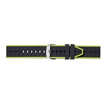 Morellato Sesia fekete szilikon óraszíj 20 mm A01X4985187874CR20