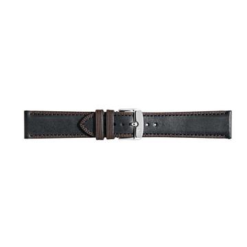 Morellato Pisano fekete valódi bőr óraszíj 18 mm A01X5046B71019CR18