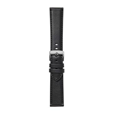 Morellato Croquet fekete valódi bőr óraszíj 22 mm A01X5123C03019CR22