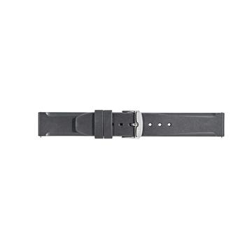 Morellato Lugano fekete szilikon óraszíj 20 mm A01X5183556019CR20