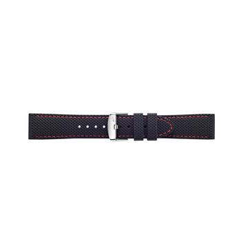 Morellato Livenza fekete szilikon óraszíj 20 mm A01X5275187883CR20