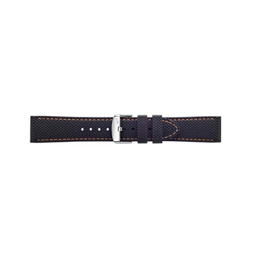 Morellato Livenza fekete szilikon óraszíj 20 mm A01X5275187886CR20