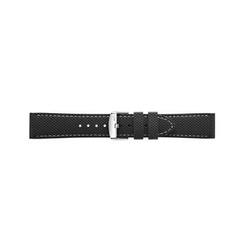 Morellato Livenza fekete szilikon óraszíj 20 mm A01X5275187892CR20