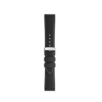 Morellato Livenza fekete szilikon óraszíj 22 mm A01X5275187892CR22