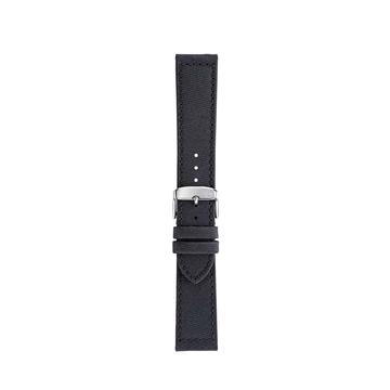Morellato Corfu fekete újrahasznosított bőr óraszíj 22 mm A01X5390D12019CR22
