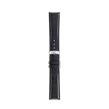 Morellato Naxos fekete újrahasznosított bőr óraszíj 20 mm A01X5391D15019CR20