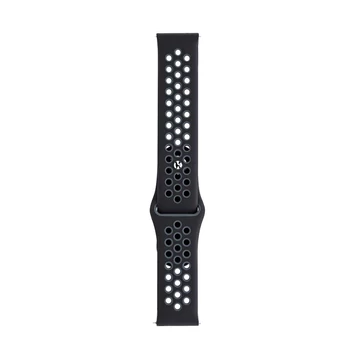 Morellato Paroo fekete szilikon óraszíj 20 mm A01X5402187801CR20