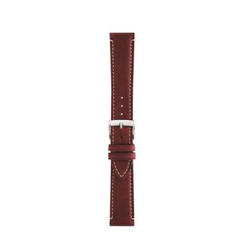 Morellato El Greco bordó valódi bőr óraszíj 22 mm A01X5439B71081CR22