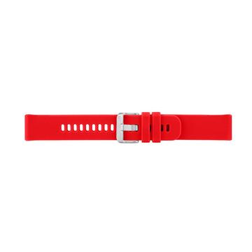 Morellato Byte piros szilikon óraszíj 18 mm A01X5654187083SB18