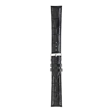 Morellato Bolle XL fekete valódi bőr óraszíj 18 mm A01Y2269480019CR18