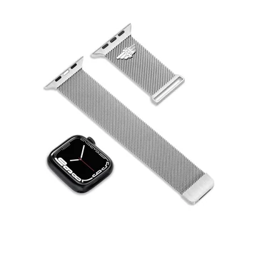 Police Wings kék bőr Apple Watch szíj 22 mm