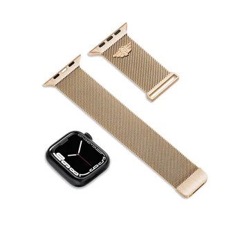 Police Mesh szürke színű Apple Watch szíj 20 mm