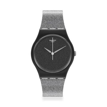 Swatch Magi Blacksparkle női karóra SO28B105