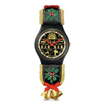 Swatch Golden Merry unisex karóra SO28B115