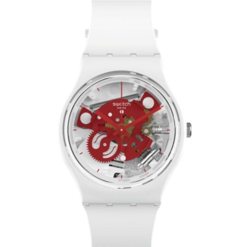 Swatch Time To Red Small unisex karóra SO31W104