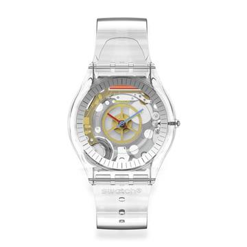 Swatch Clearly Skin unisex karóra SS08K109