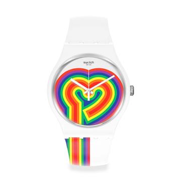 Swatch Beating Love unisex karóra SUOW171