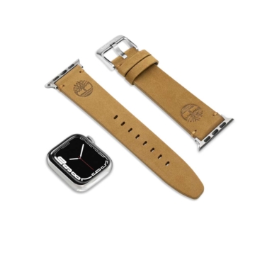 Timberland Danum bézs bőr Apple Watch szíj 22 mm
