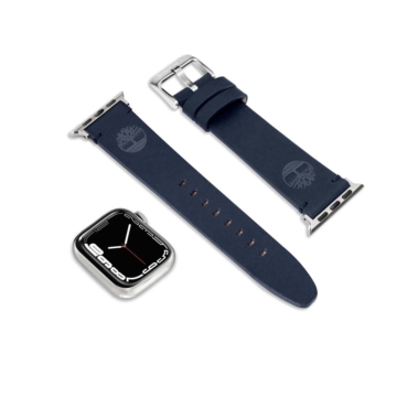 Timberland Danum kék bőr Apple Watch szíj 22 mm