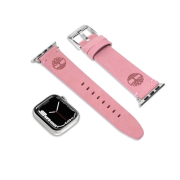 Timberland Danum rózsaszín bőr Apple Watch szíj 20 mm