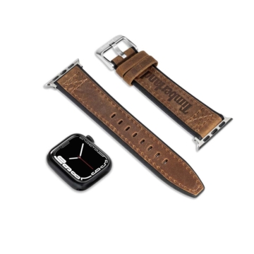 Timberland Valdivian barna bőr Apple Watch szíj 22 mm