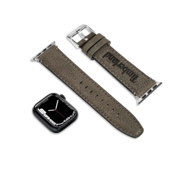 Timberland Montecristo szürke bőr Apple Watch szíj 20 mm