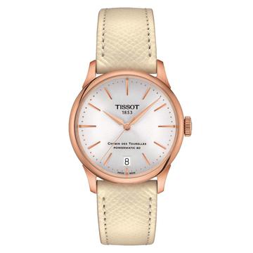 Tissot Chemin des Tourelles Powermatic 80 34 mm női karóra T139.207.36.031.00