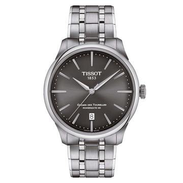Tissot Chemin des Tourelles Powermatic 80 39 mm unisex karóra T139.807.11.061.00