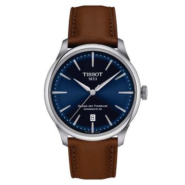 Tissot Chemin des Tourelles Powermatic 80 39 mm unisex karóra T139.807.16.041.00
