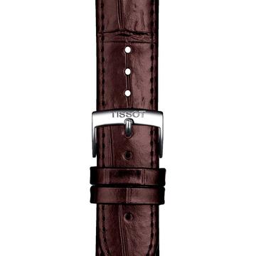Tissot barna gyári bőrszíj 20 mm