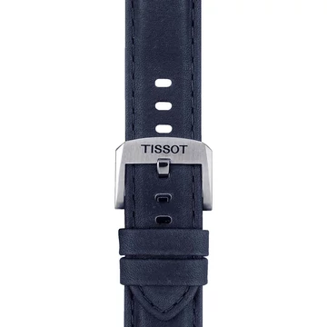Tissot kék gyári bőrszíj 20 mm