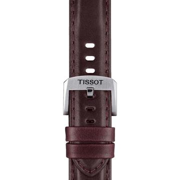 Tissot barna gyári bőrszíj 20 mm