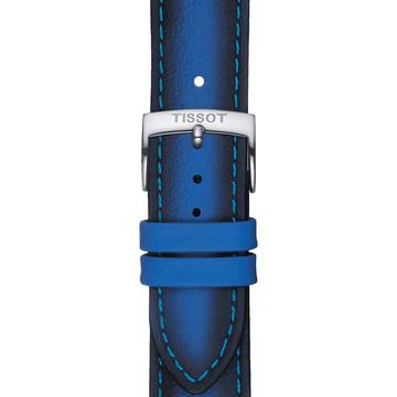 Tissot kék gyári bőrszíj 20 mm