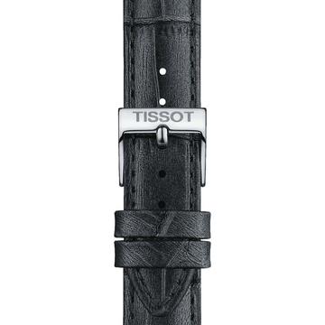 Tissot szürke gyári bőrszíj 16 mm